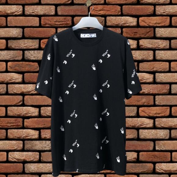 off-white Other - off-white Black short sleeve